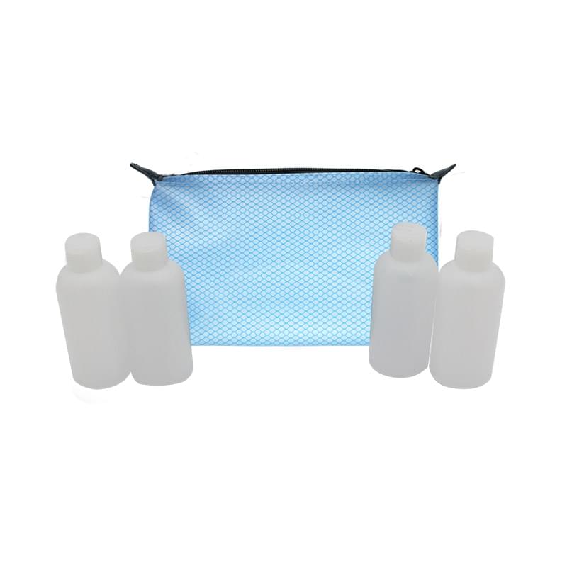 Travel Kit with Fillable Bottles