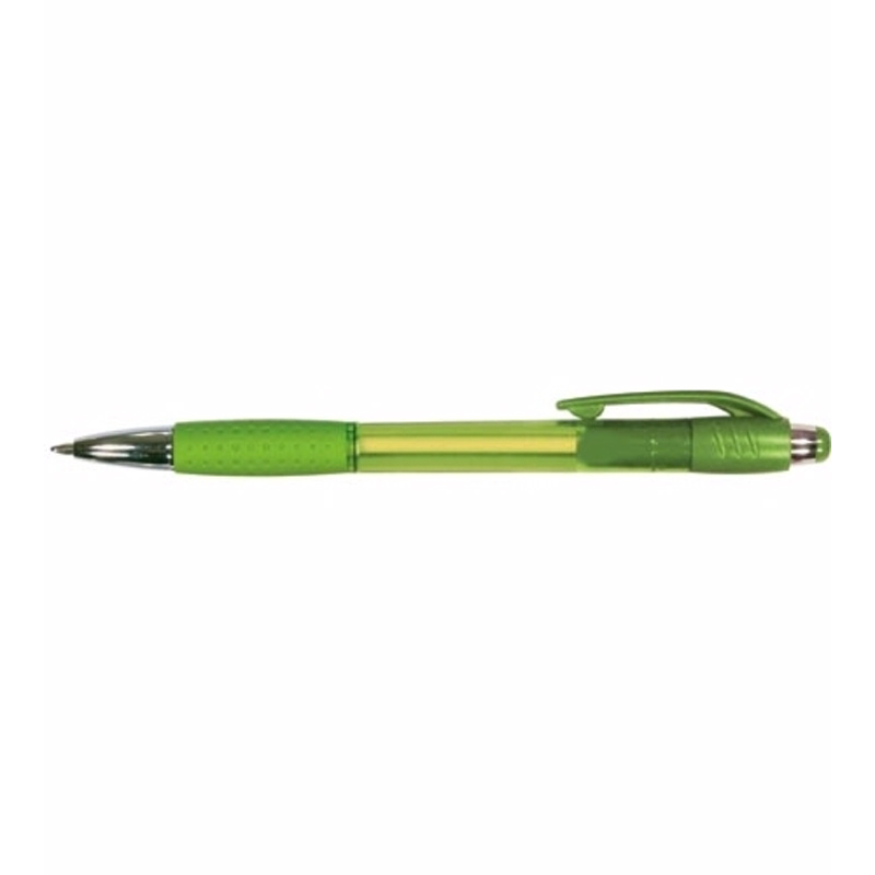 Mardi Gras Grip Pen, Blue Ink