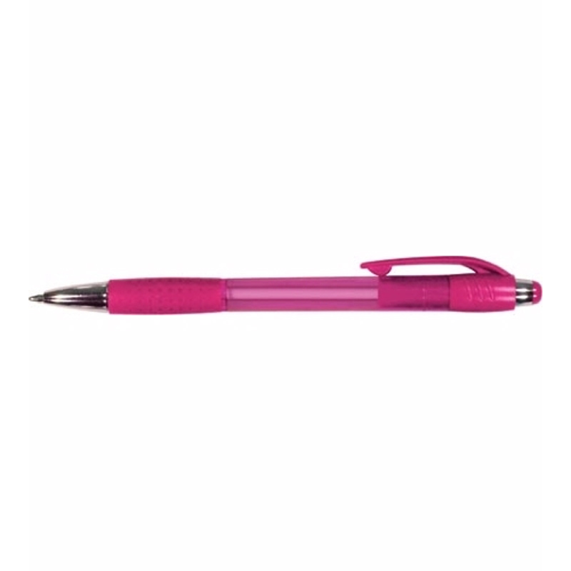 Mardi Gras Grip Pen, Blue Ink