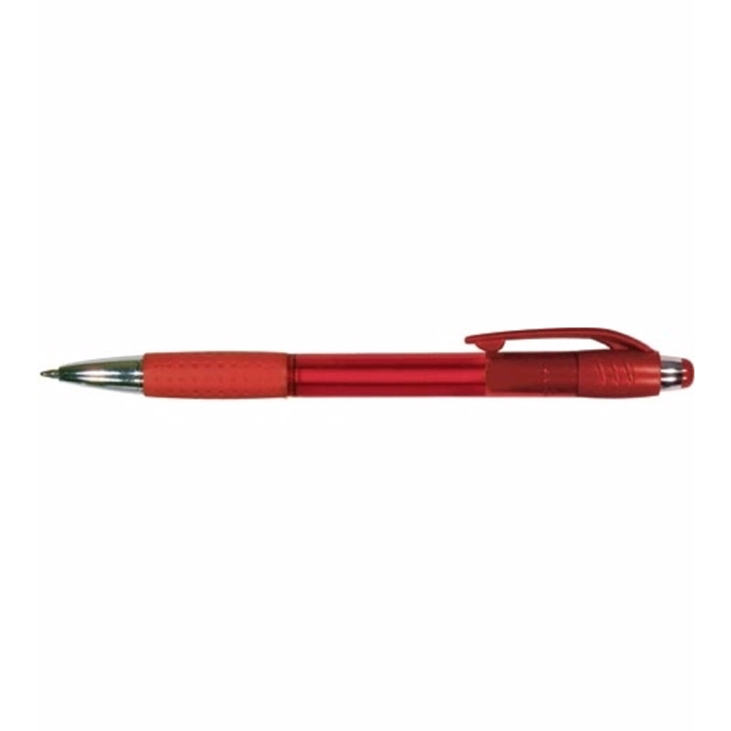 Mardi Gras Grip Pen, Blue Ink