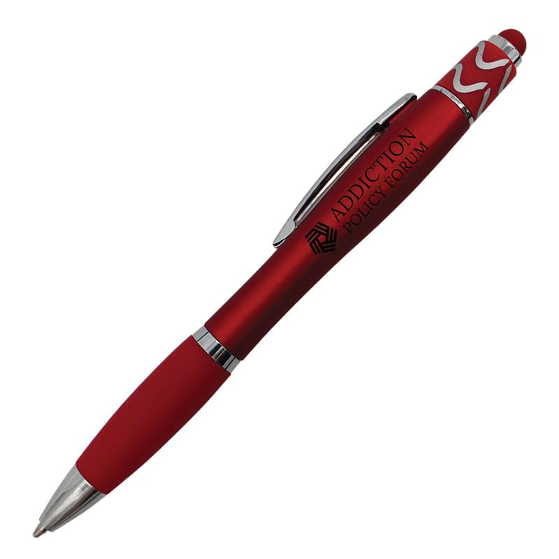 Halcyon® Silhouette Spin Top Pen with Stylus