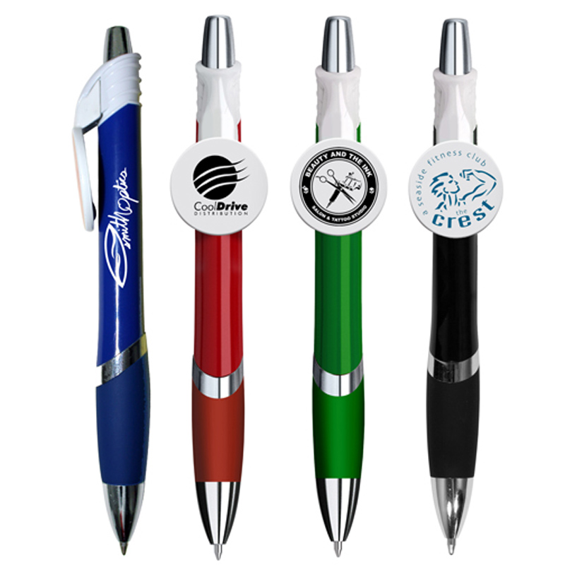 Marquee Circle Clip Pen