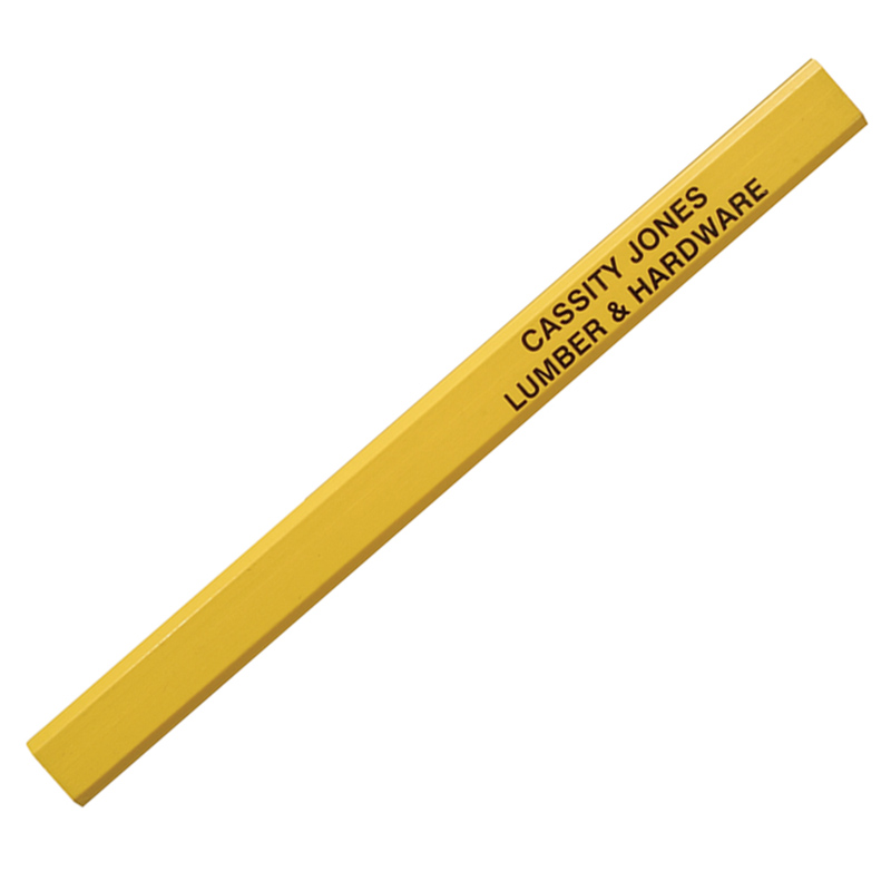 Hard Lead Enamel Finish Carpenter Pencil