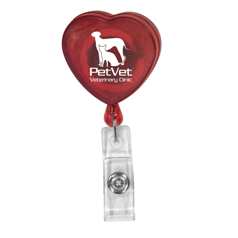 Heart Badge Holder