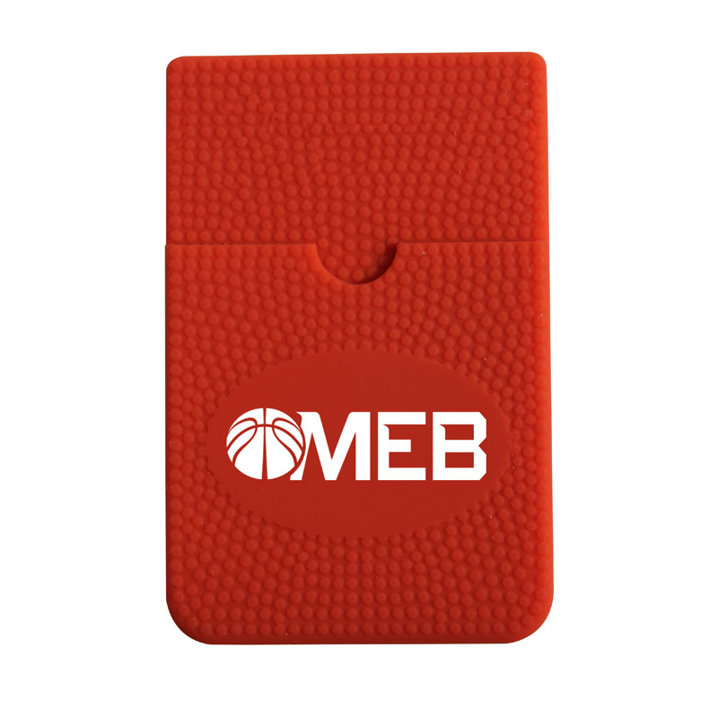 Textured Sport Smart Wallet - Basketball