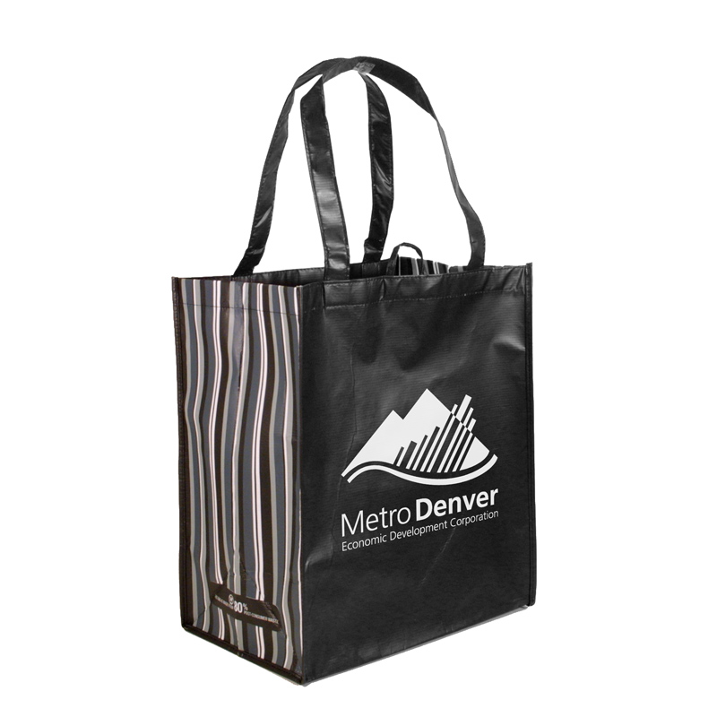 Rpet Striped Tote Bag