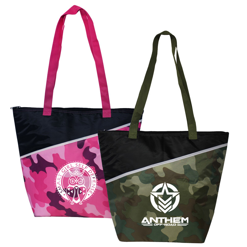 Camo Insulated Cooler Bag