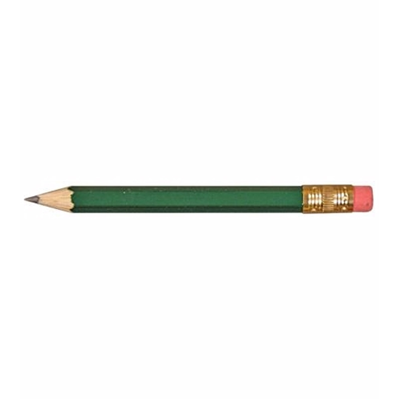 Hex Golf Pencils with Erasers