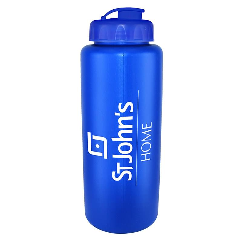 32 oz. Antimicrobial Grip Bottle with Flip Top Cap