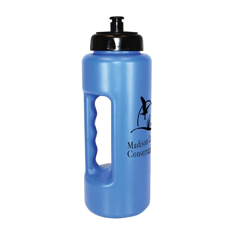 32 oz. Antimicrobial Grip Bottle with Push 'n Pull Cap