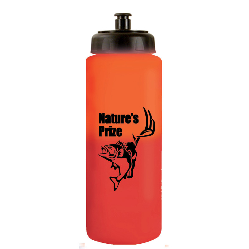 32 oz. Mood Sports Bottle with Push 'n Pull Cap