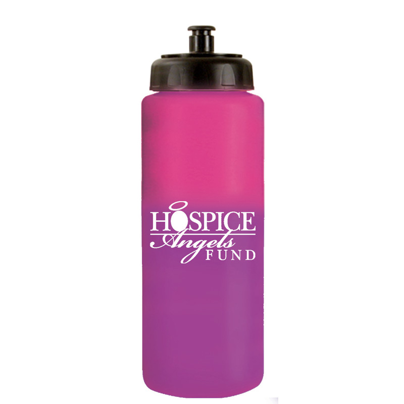 32 oz. Mood Sports Bottle with Push 'n Pull Cap