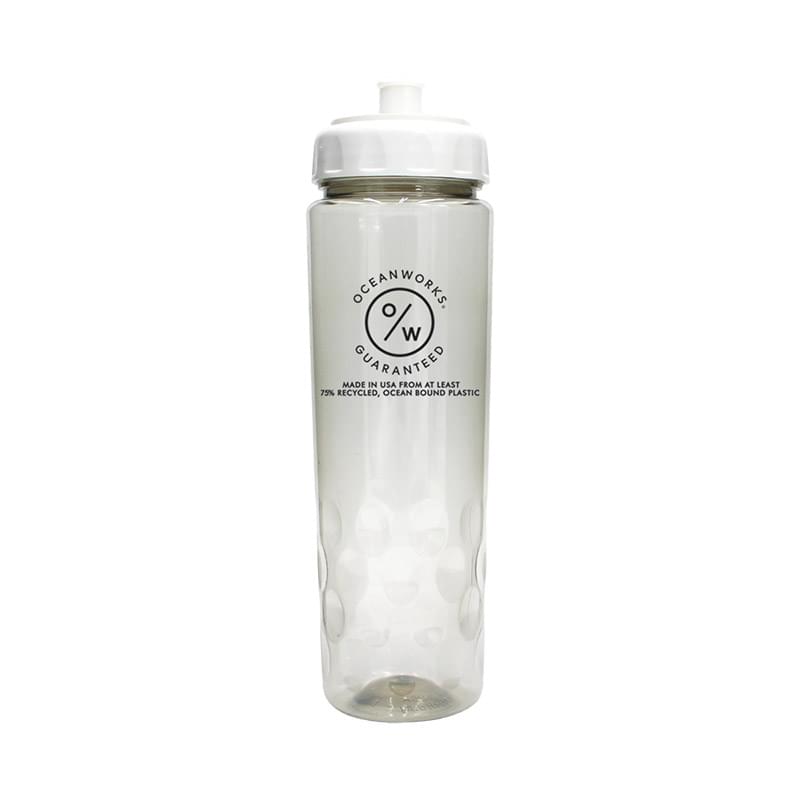 24 oz. Recycled PET Bottle with Push 'n Pull Cap