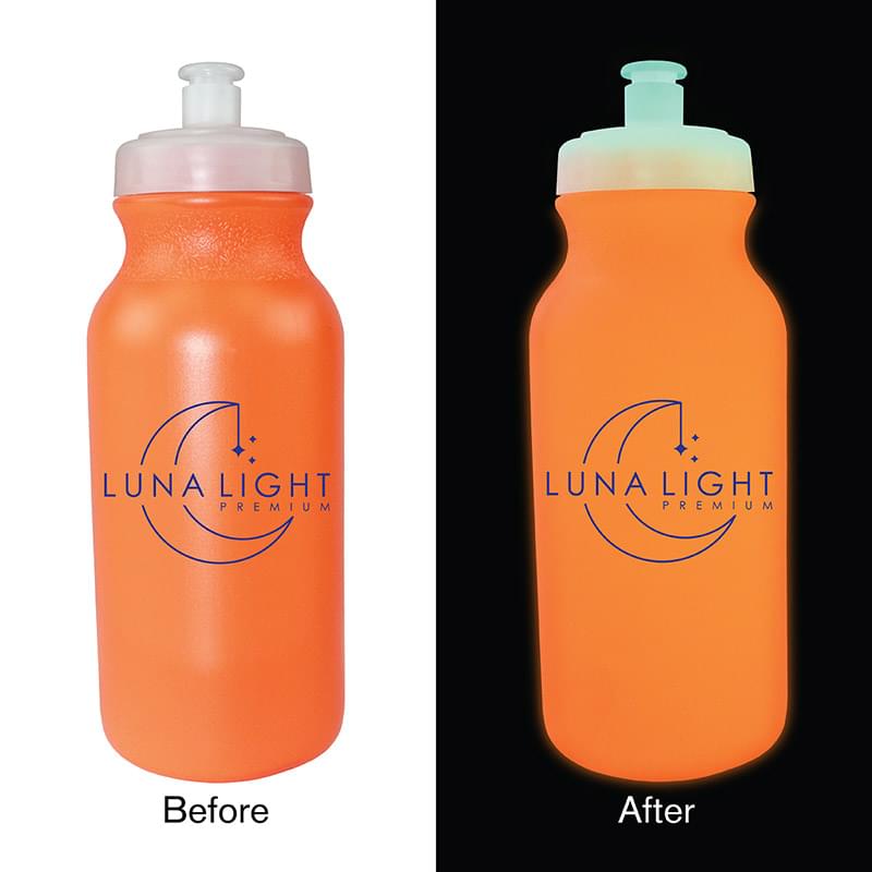 20 oz. Nite Glow Value Cycle Bottle with Push 'n Pull Cap