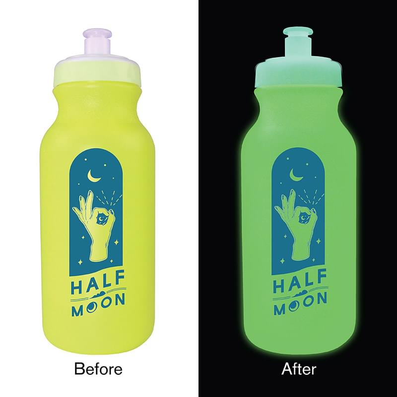 20 oz. Nite Glow Value Cycle Bottle with Push 'n Pull Cap