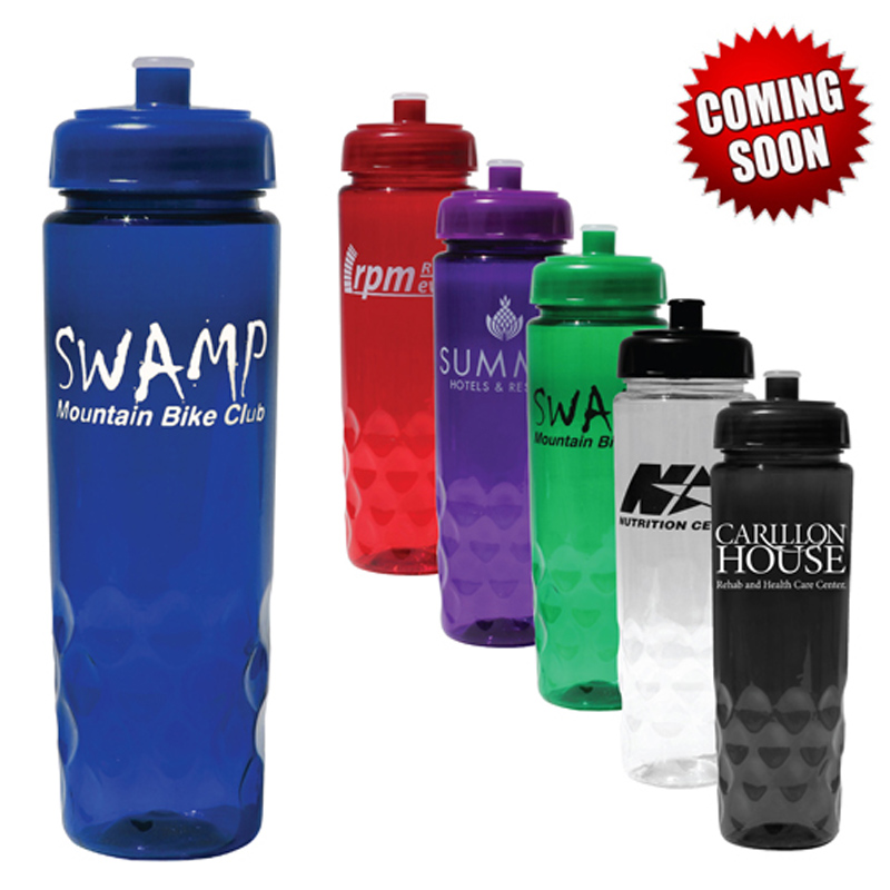 24 oz. Poly-Saver PET Bottle with Push 'n Pull Cap