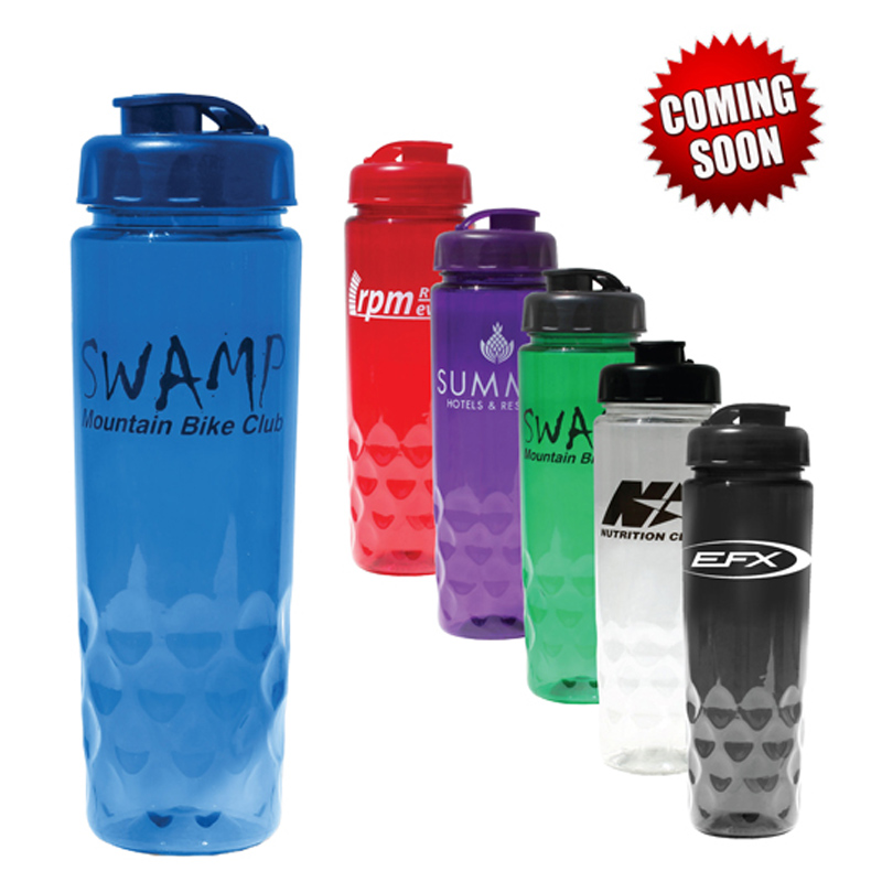 24 oz. Poly-Saver PET Bottle with Flip Top Cap