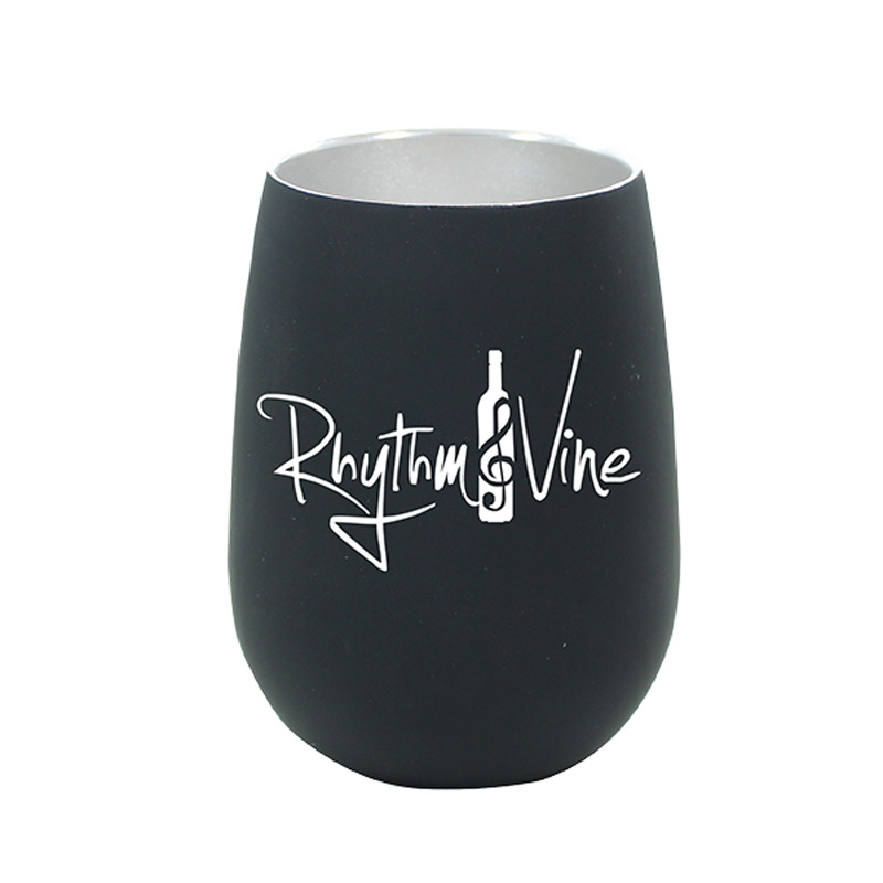 12 oz. Halcyon&reg; Stainless Steel Wine Glass