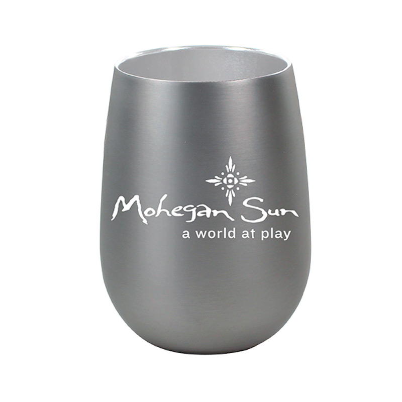 12 oz. Halcyon&reg; Stainless Steel Wine Glass