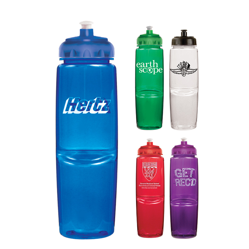 24 oz. Poly-Saver Twist Bottle with Push 'n Pull Cap
