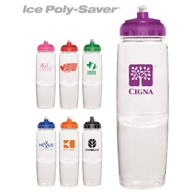 24 oz. Ice Poly-Saver Twist Bottle - BPA Free