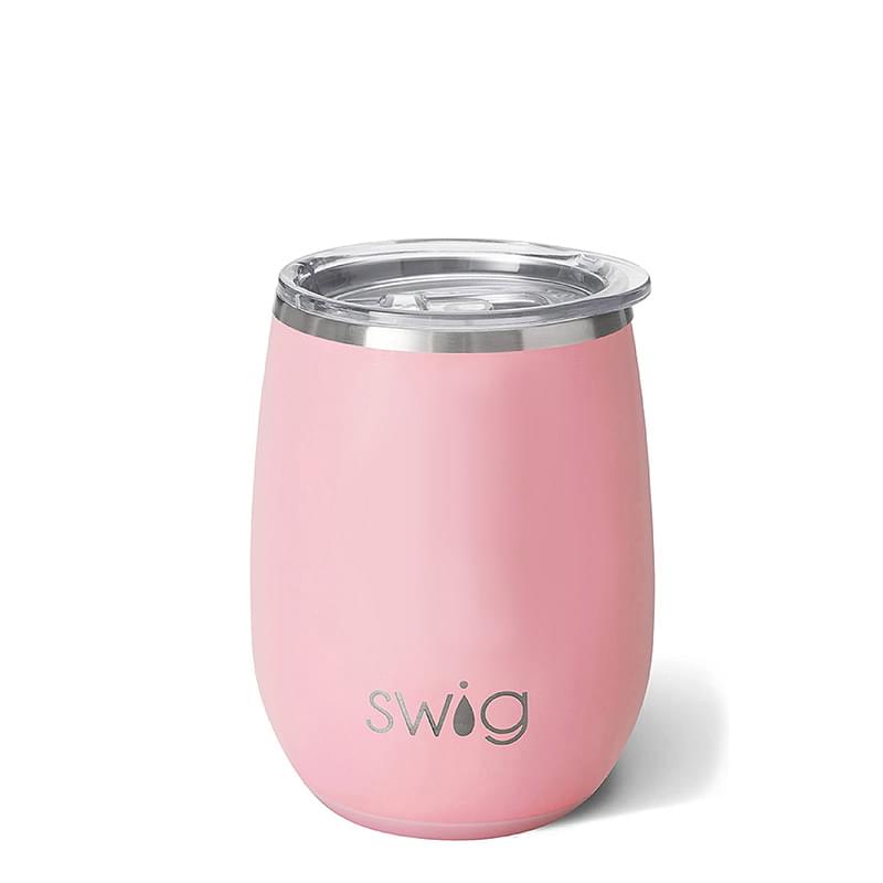 Swig® 14 oz. Matte Stemless Wine Cup, Laser, Standard