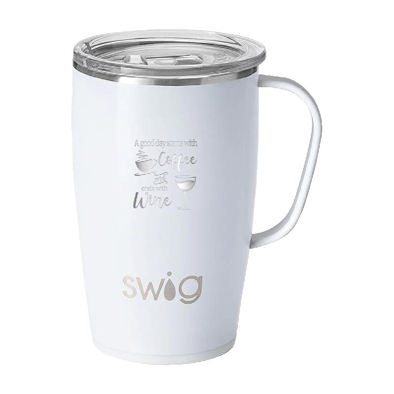 Swig® 18 oz. Shimmer Insulated Mug, Laser, Standard