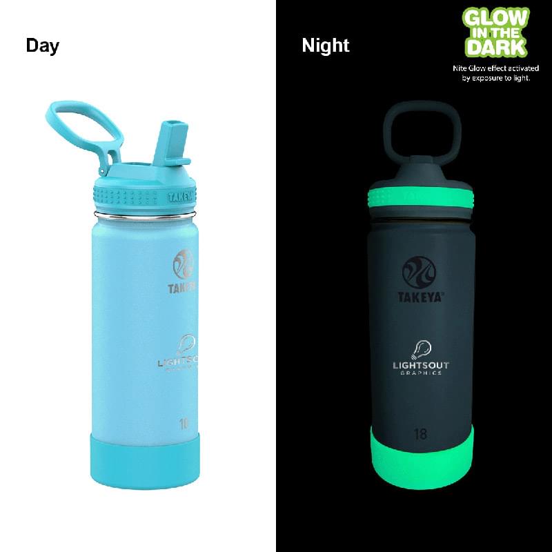 Takeya 18 oz. Actives Glow in the Dark Bottle