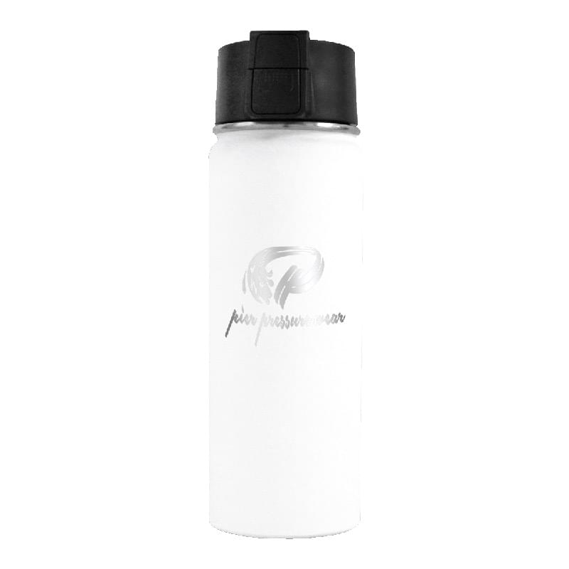 Halcyon® 20 oz. Sport Bottle w/ Push Button Lid, Laser Engraved, Large