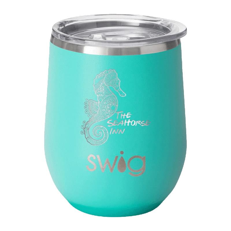 Swig® 12 oz. Matte Stemless Wine Cup, Laser, Premium