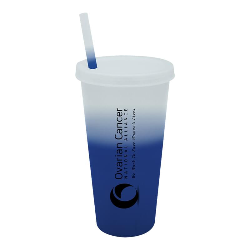 26 oz. Mood Tumbler with Lid and Straw