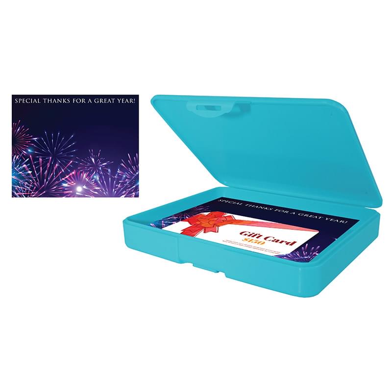 MicroHalt Gift Card Case, Full Color Digital
