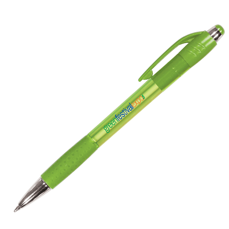 Mardi Gras Grip Pen, Full Color Digital