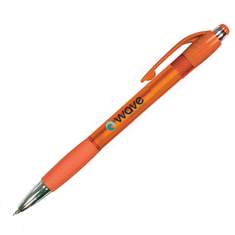 Mardi Gras Grip Pen, Full Color Digital