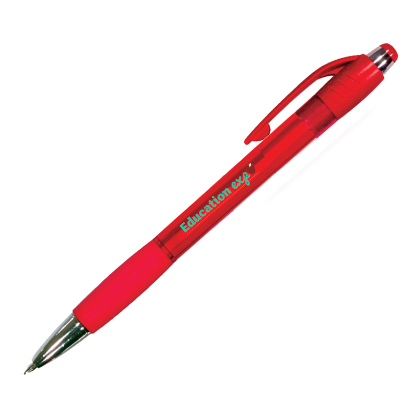 Mardi Gras Grip Pen, Full Color Digital