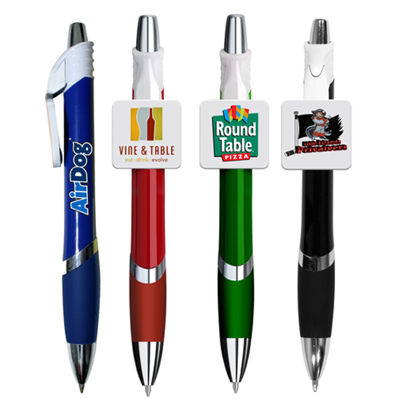 Marquee Square Clip Pen, Full Color Digital
