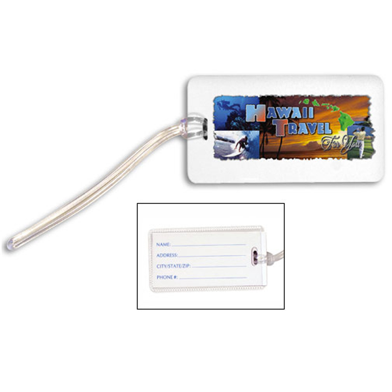 Vibra Luggage Tag Full Color Digital