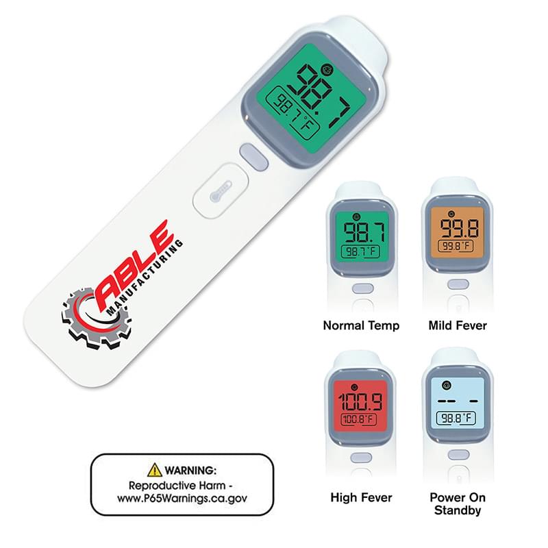 No-Contact Infrared Thermometer, Full Color Digital