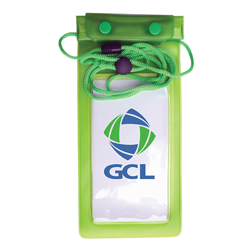 Large Waterproof Cell Phone Bag, Full Color Digital