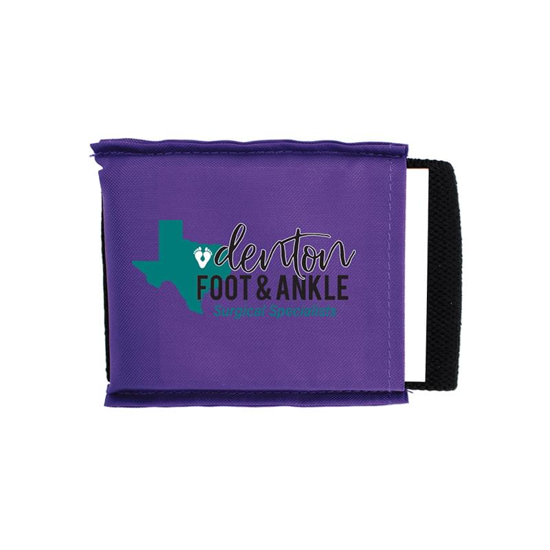 Fabric Exercise Band with Pouch, Full Color Digital