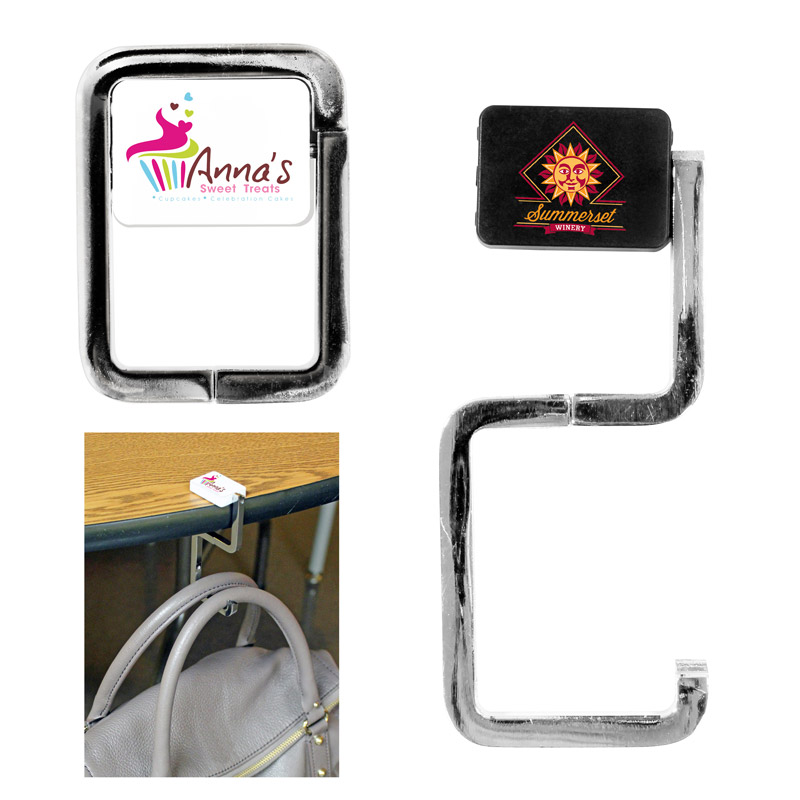 Rectangle Purse Hook, Full Color Digital