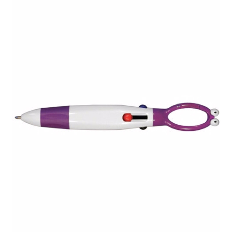 Googly-eyed 4-color Pen, Full Color Digital