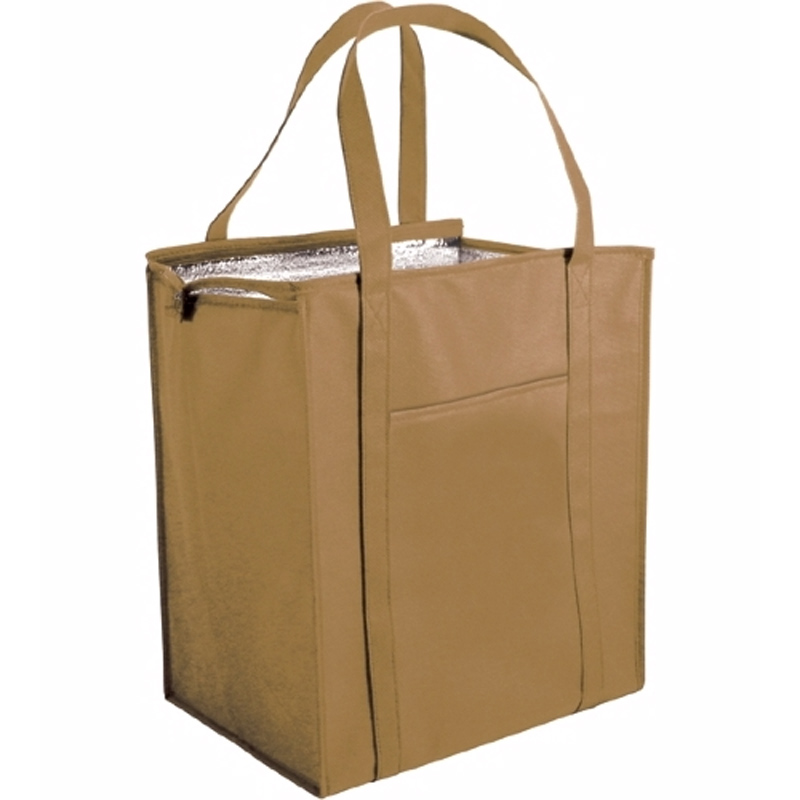 Non-Woven Large Insulated Bag, Full Color Digital