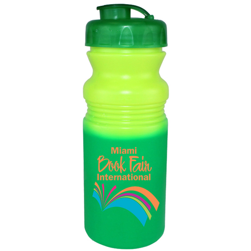 20 oz. Mood Cycle Bottle with Flip Top Cap, Full Color Digital Direct