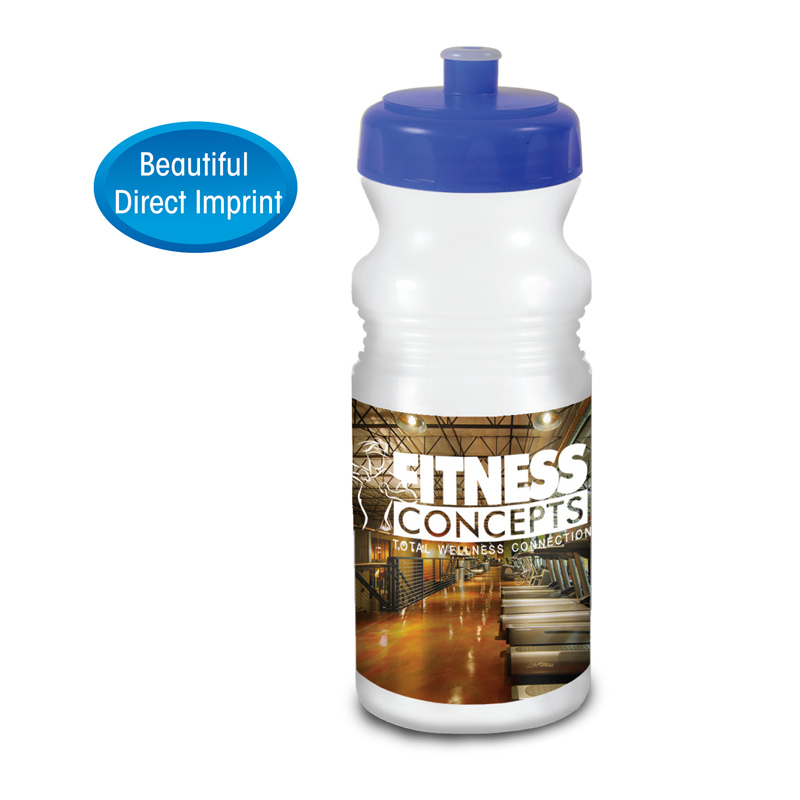 20 oz. Cycle Bottle (1 Side), Full Color Digital - BPA Free