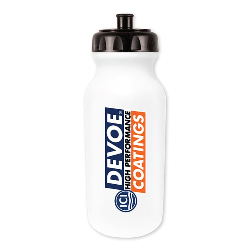 20 oz. Antimicrobial Value Cycle Bottle, Full Color Digital