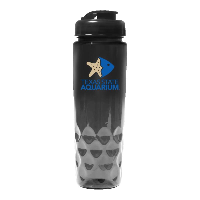 24 oz. Recycled PET Bottle with Flip Top Cap, Full Color Digital