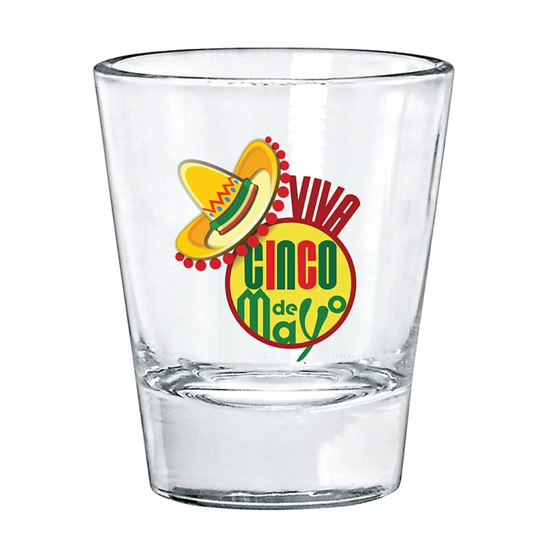 1.75 oz.Shot Glass - USA, Full Color Digital