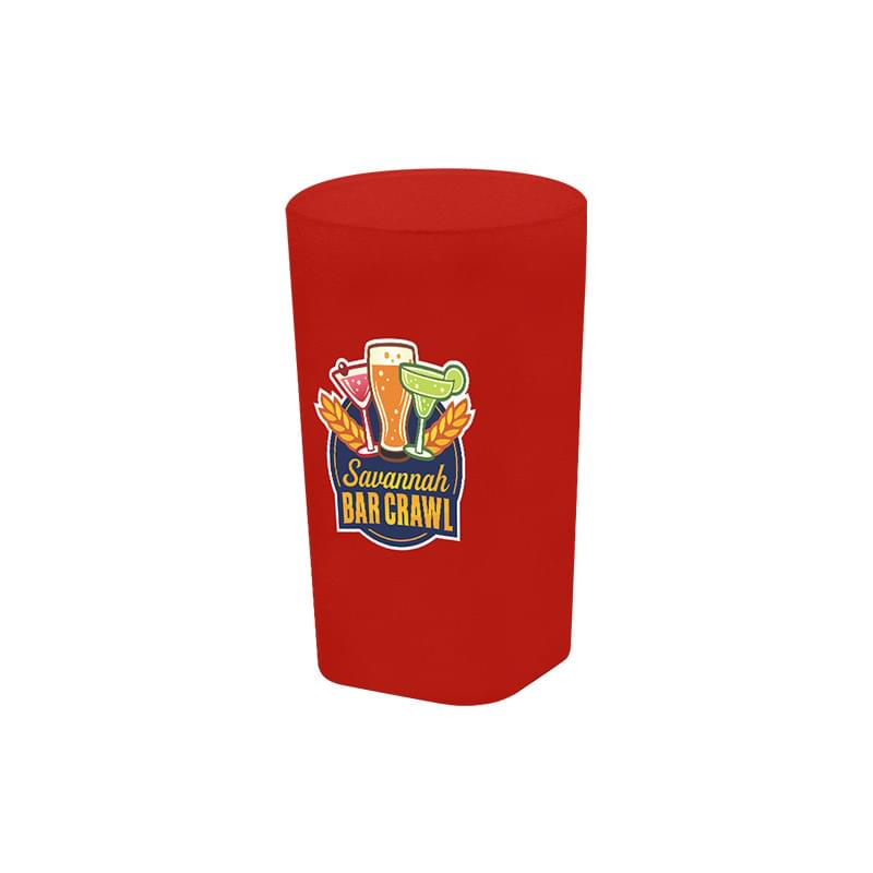 2 oz. Plastic Shot Glass, Full Color Digital