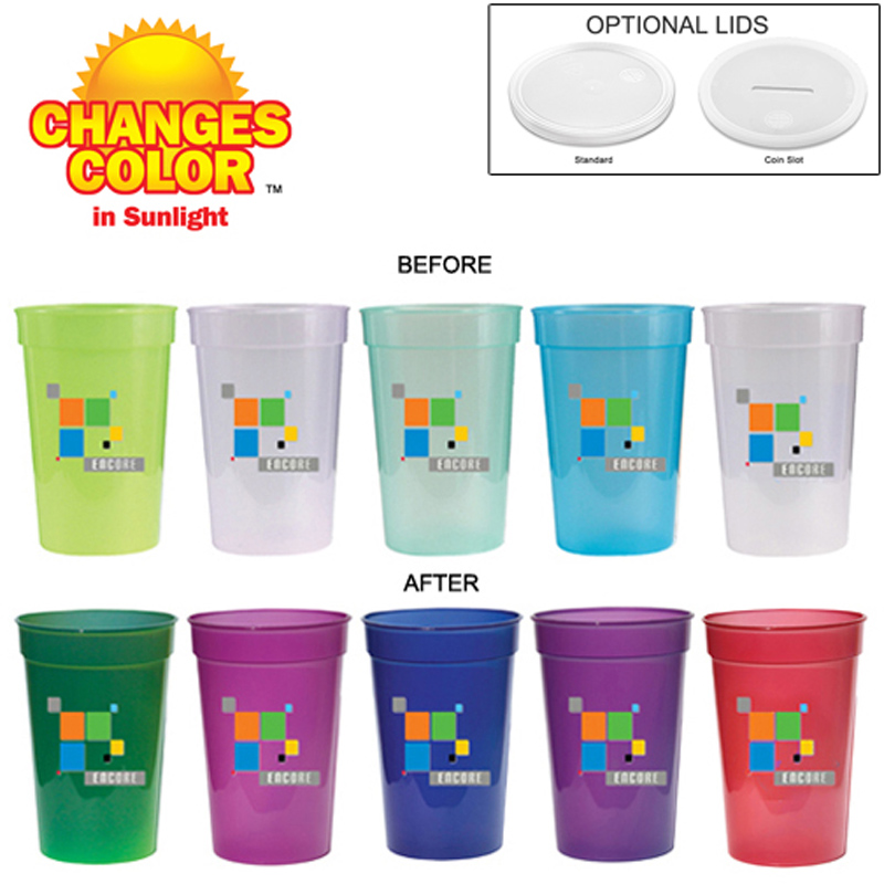17 oz. Sun Fun Stadium Cup, Full Color Digital